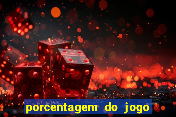 porcentagem do jogo fortune tiger